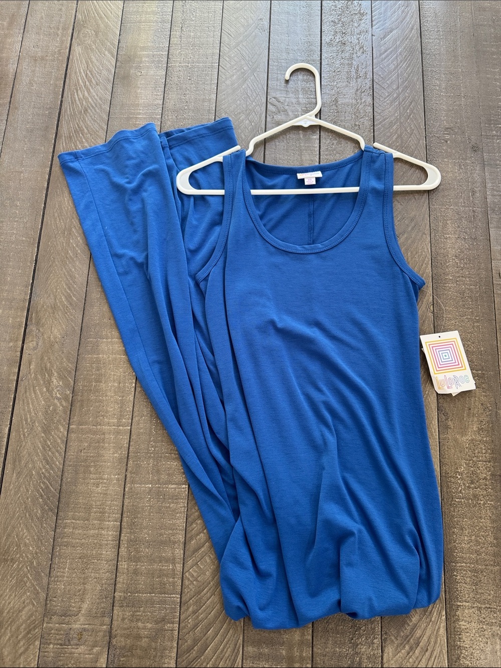 LuLaRoe Dani Royal Blue Women's Maxi